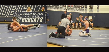 BGAH wrestlers defeat Norwich in local dual meet